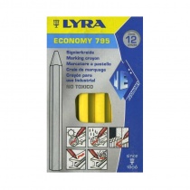 LYRA 795 Kreda do oznaczeń drewna, żółta długość 110mm 
